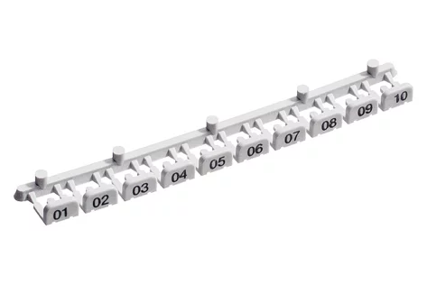Numbering Clip 176-320, gray (R303421)