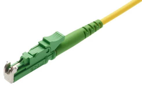 Patch Cord E-2000™ APC - E-2000™ APC, green/green, G.652.D + G.657.A1, C/1, Ø 3.0mm, 3 m (R30980)