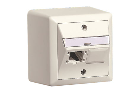 WM Global Outlet 80x80, 2x1-Port, pure white (R310786)