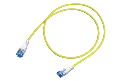 Patch Cord Cat. 6, U/UTP, 4P, LSZH, yellow, RJ45/u-RJ45/u, 5.0 m (R311937)