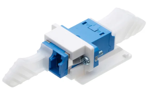 Universal Adapter LC-Duplex PC, blue, ceramic SM, C (R318738)