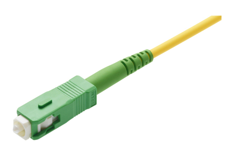 Patch Cord SC APC - SC APC, green, G.652.D + G.657.A1, A/1, Ø 3.0mm, 2 m (R319991)