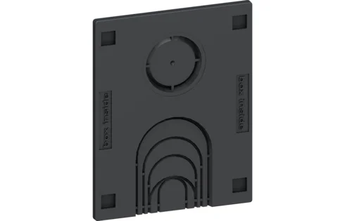 Screen, 115, cable bushing, bk (R451714)