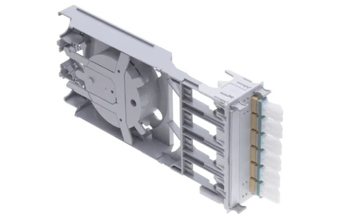 FiberModul HD, breakout, 12xE-2000™ singlemode, APC, ceramic (R515074)