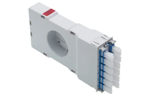 MPO Modul HD, MTP12-female - 12xSC, OM4, PC/PC, type A, gray (R515869)