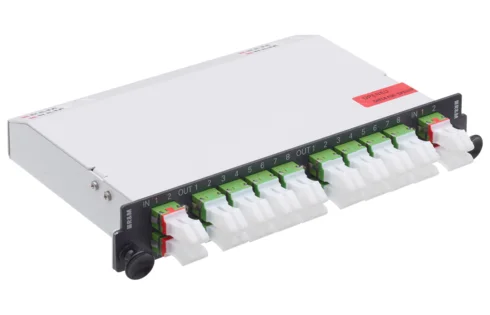1U Splitter Insert ODF, 4* 1x8, LC APC, G.657, C/1 (R804309)