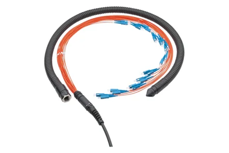 VARIOline E-2000™ APC 12x - E-2000™ APC 12x, green/green, G.652.D, C/1, indoor, 3U, 40 m (R806364)