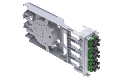 FiberModul HD, breakout, 6xSC-Duplex singlemode, PC, ceramic (R808364)