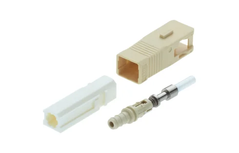 Connector Crimp and Cleave PCF, SC PC, MM, beige, 232.0 (+2/-0) µm (R810633)