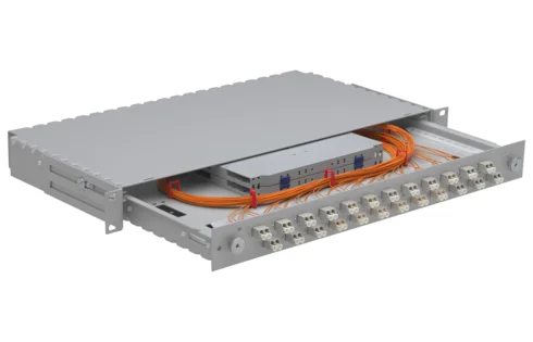 19" 1U UniRack 24xLC-Duplex OM4, PC, ceramic, Bm/3 (R816749)
