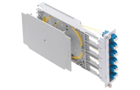 FiberModul 7HP, plastic, splice, 6xLC-Duplex OM3, PC, ceramic, Bm/3 (R817041)