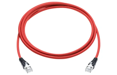 Patch Cord EL Cat. 6, U/FTP, 4P, LSZH, red, RJ45/s-RJ45/s, 5.0 m (R820312)