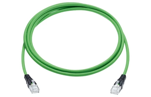 Patch Cord EL Cat. 6A, U/UTP, 4P, LSZH, green, RJ45/u-RJ45/u, 1.0 m (R820401)