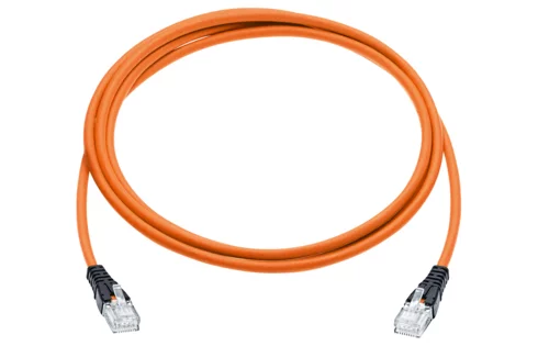 Patch Cord EL Cat. 6A, U/UTP, 4P, LSZH, orange, RJ45/u-RJ45/u, 3.0 m (R820407)