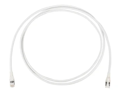 R&MhealthLine Patch Cord Cat. 6A, S/FTP, 4P, LSFRZH, white, RJ45/s-RJ45/s, 5m (R825754)