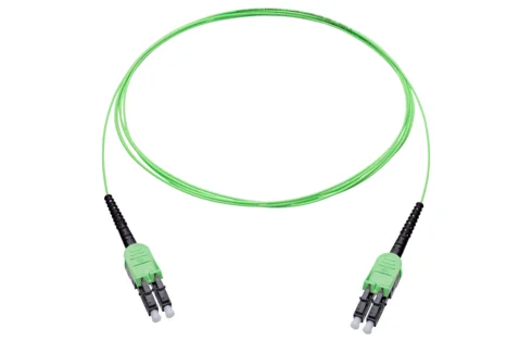 Patch cord FO, LC-QR Uniboot APC 8° Grade C - LC-QR Uniboot APC 8° Grade  C, Singlemode OS2 G.657.A2, Simplex 2.0mm, Eca (LSZH), 2m (R850653)