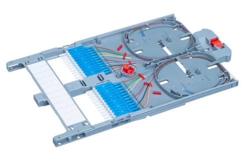 Netscale 72 Splice Tray LC-Duplex 12 Port OM4 (R853600)