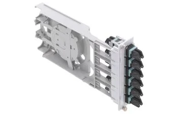 FiberModul 7HP, plastic, breakout, 6xE-2000™-Compact singlemode, APC, ceramic (R817140)