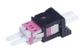 Adapter fixture «special» LC-Duplex PC, heather violet, ceramic MM, M (R840203)