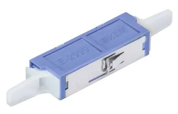 Adapter E-2000™ PC, blue, ceramic SM, B, flangeless (R846342)